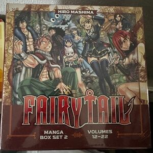 Fairy Tail Manga Box Set 2 - Red Cover